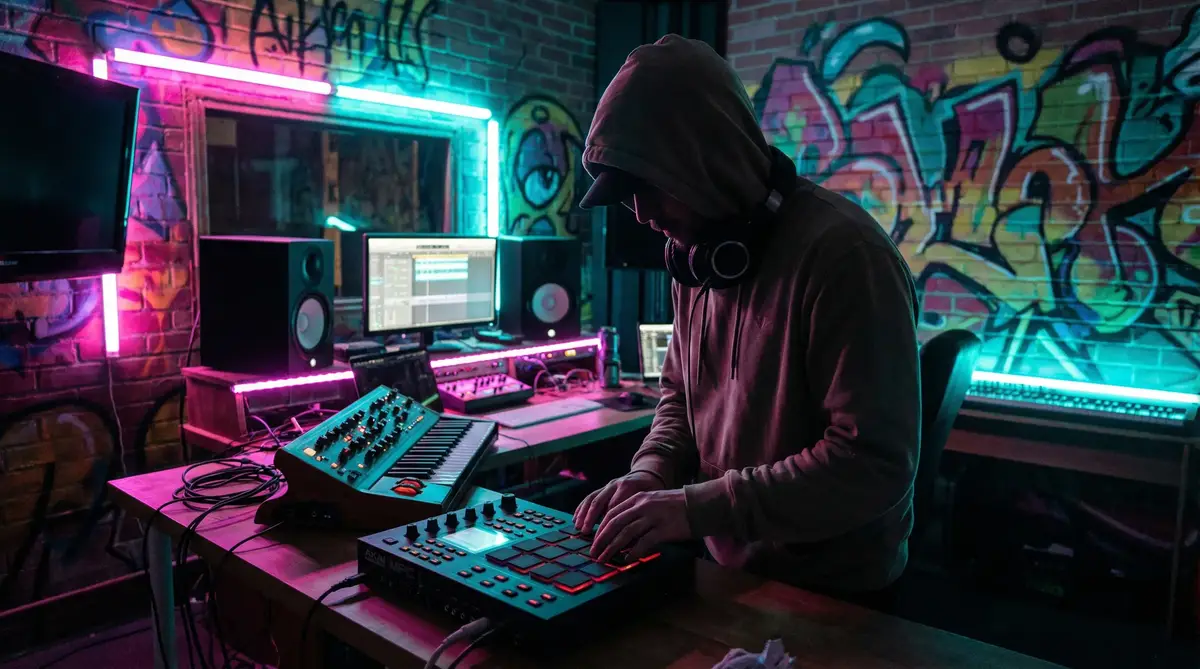 糖logo御梦子的 - 嘻哈音乐制作人工作室